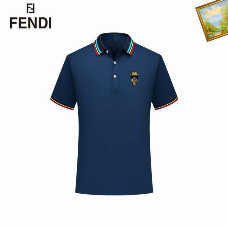 Picture of Fendi Polo Shirts Short _SKUFendiS-3XL25tx0228038